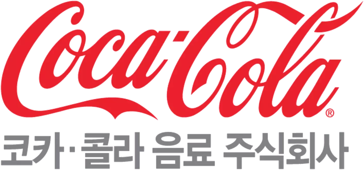 코카콜라음료 기업 아이콘