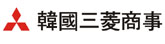 한국미쓰비시상사 로고