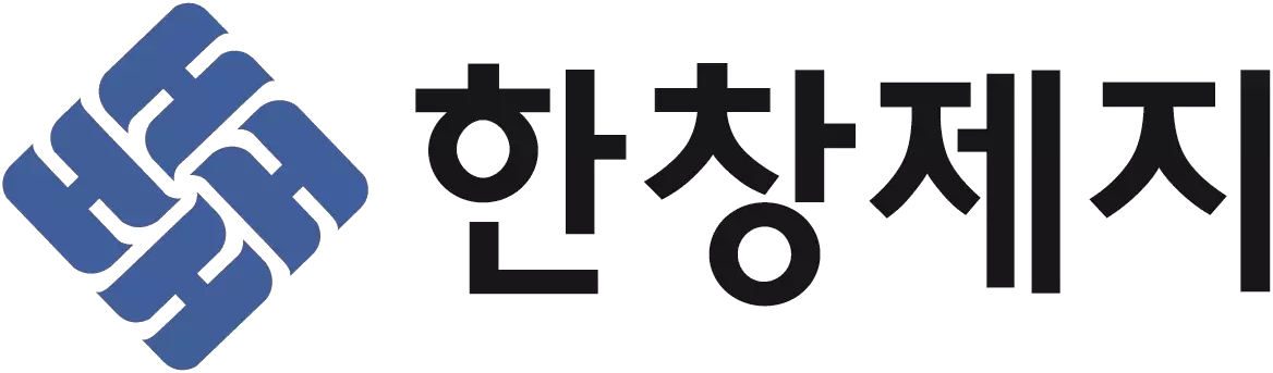 한창제지 로고