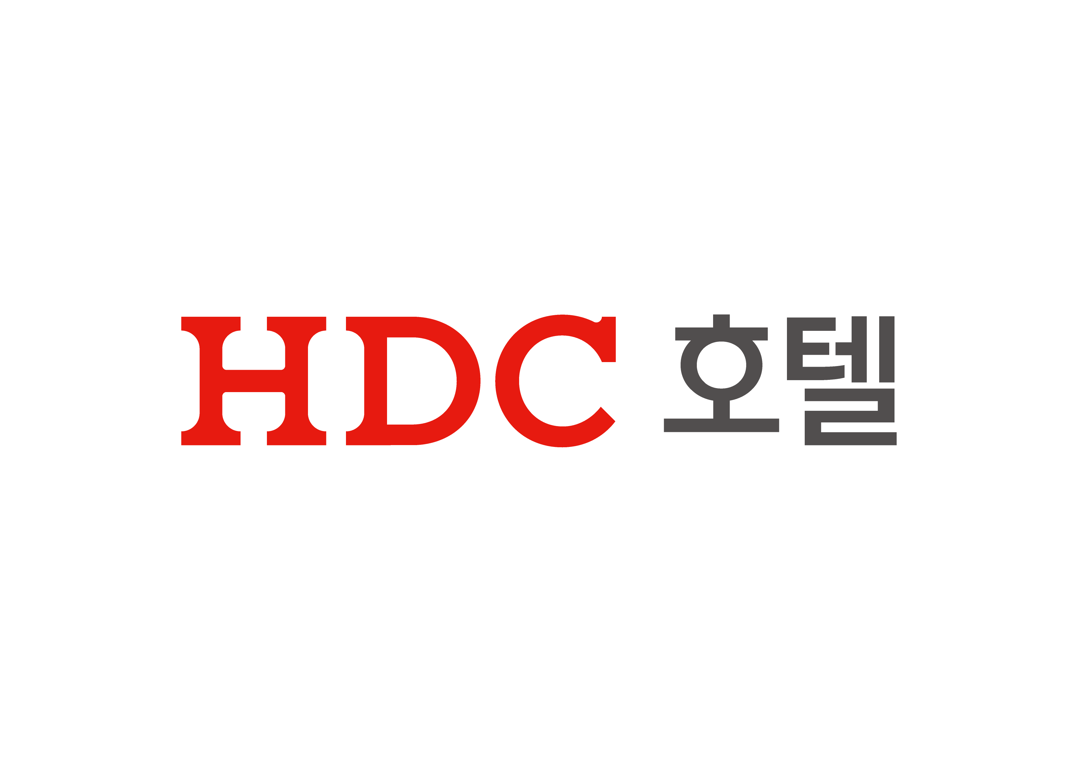 호텔HDC 로고