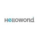 주식회사 헬로월드 로고