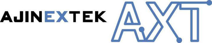 아진엑스텍 로고