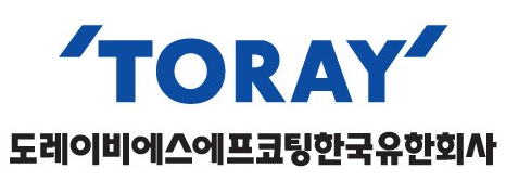 도레이비에스에프코팅한국 로고