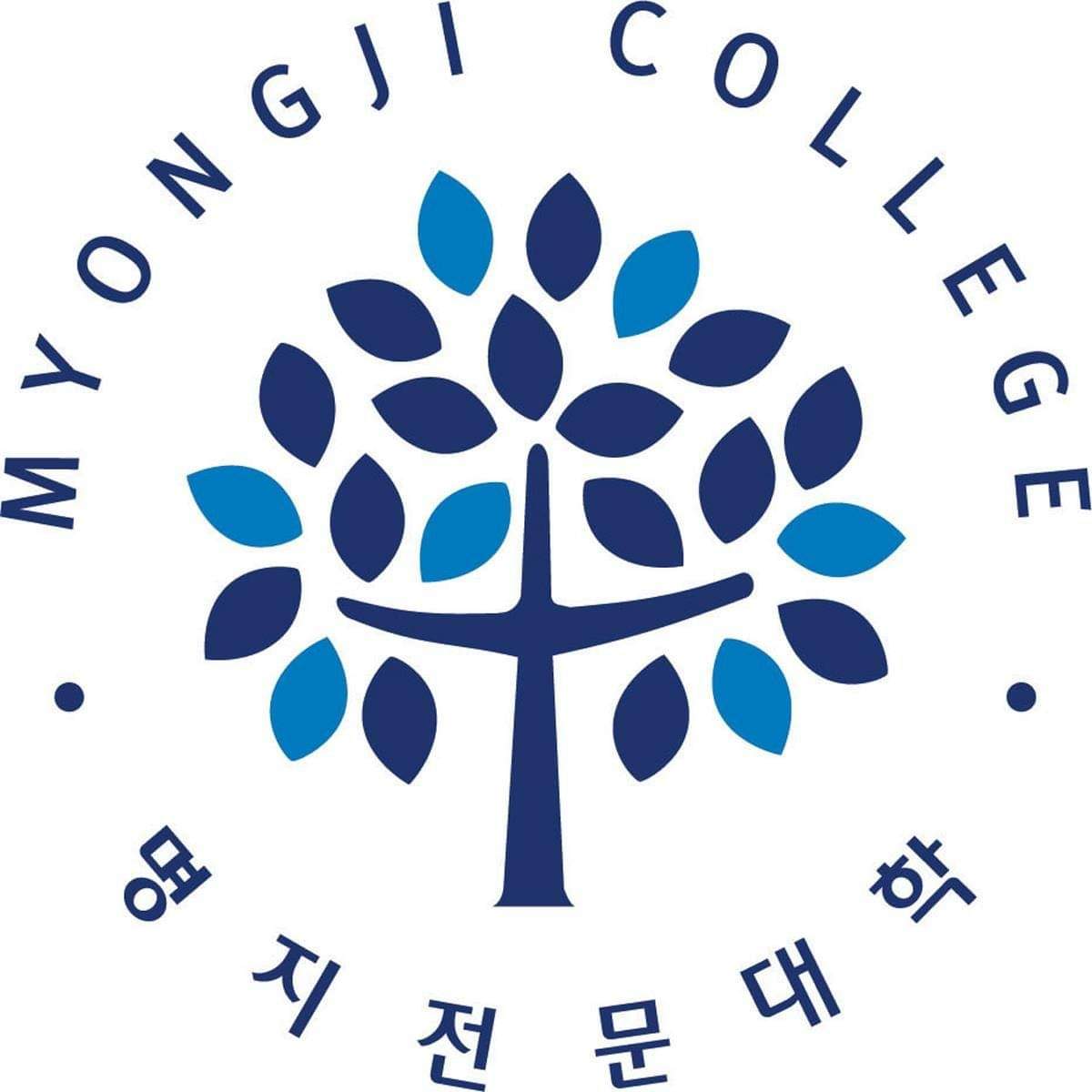 명지전문대학 로고
