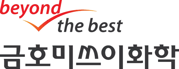 금호미쓰이화학 로고