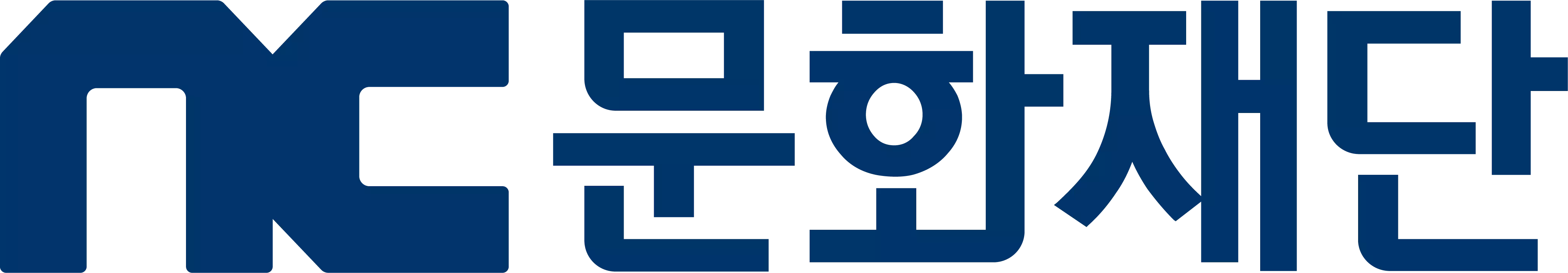 NC문화재단 기업 아이콘