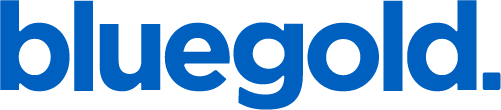 블루골드 로고