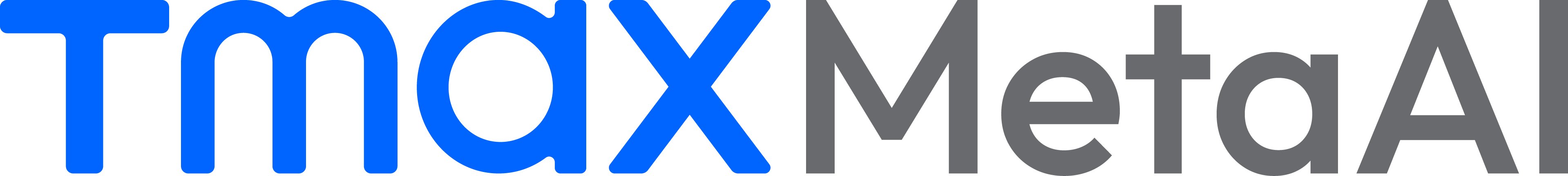 티맥스메타에이아이 로고