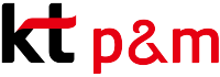 kt p&m 로고