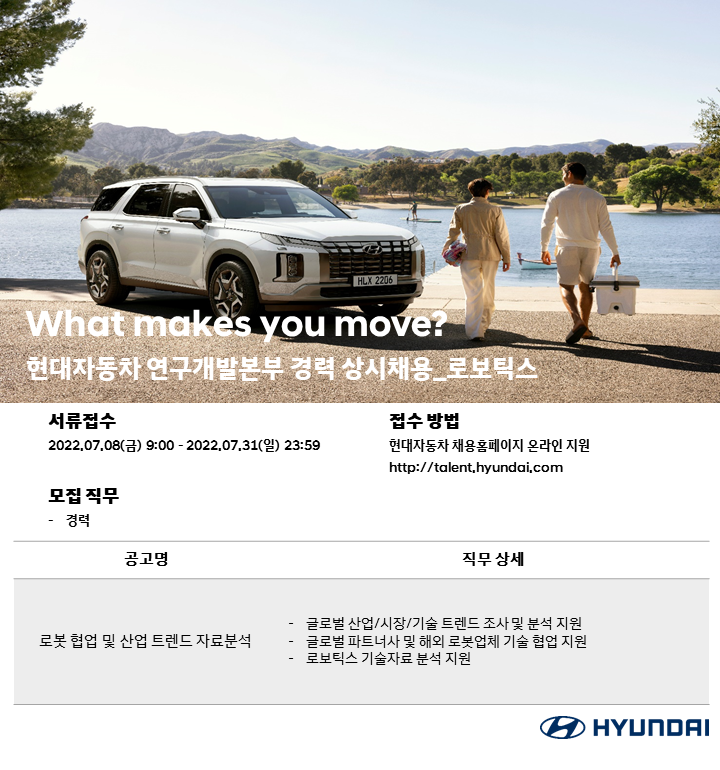 현대자동차 로봇 협업 및 산업 트렌드 자료분석