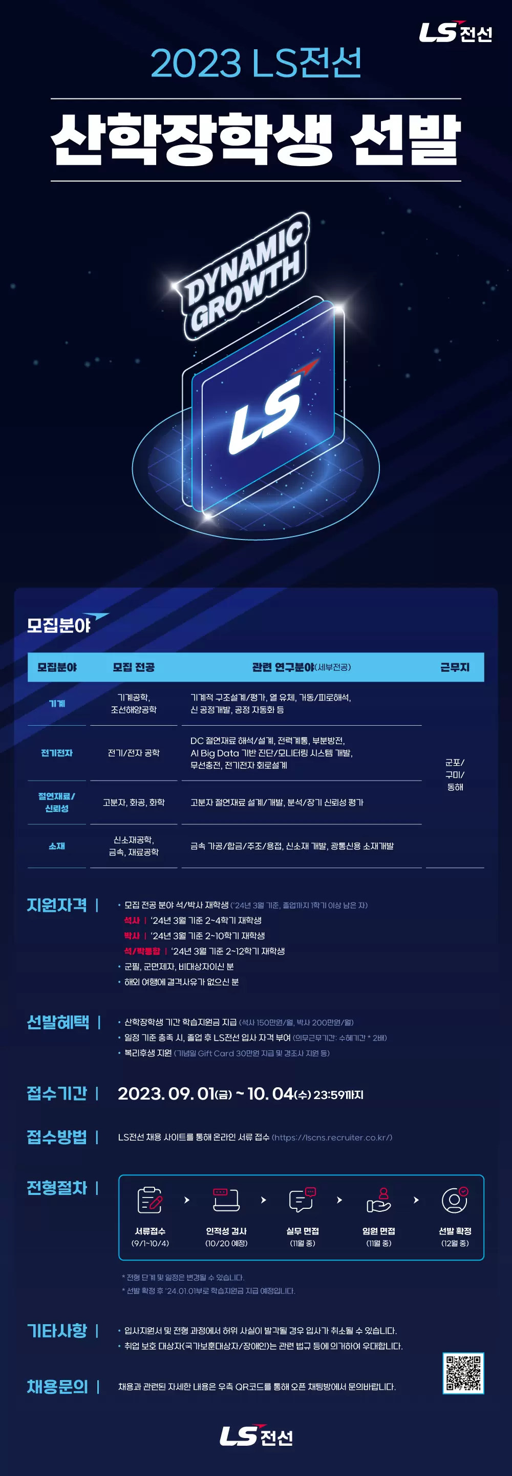 [LS전선] 2023년 LS전선 R&D 산학장학생 선발