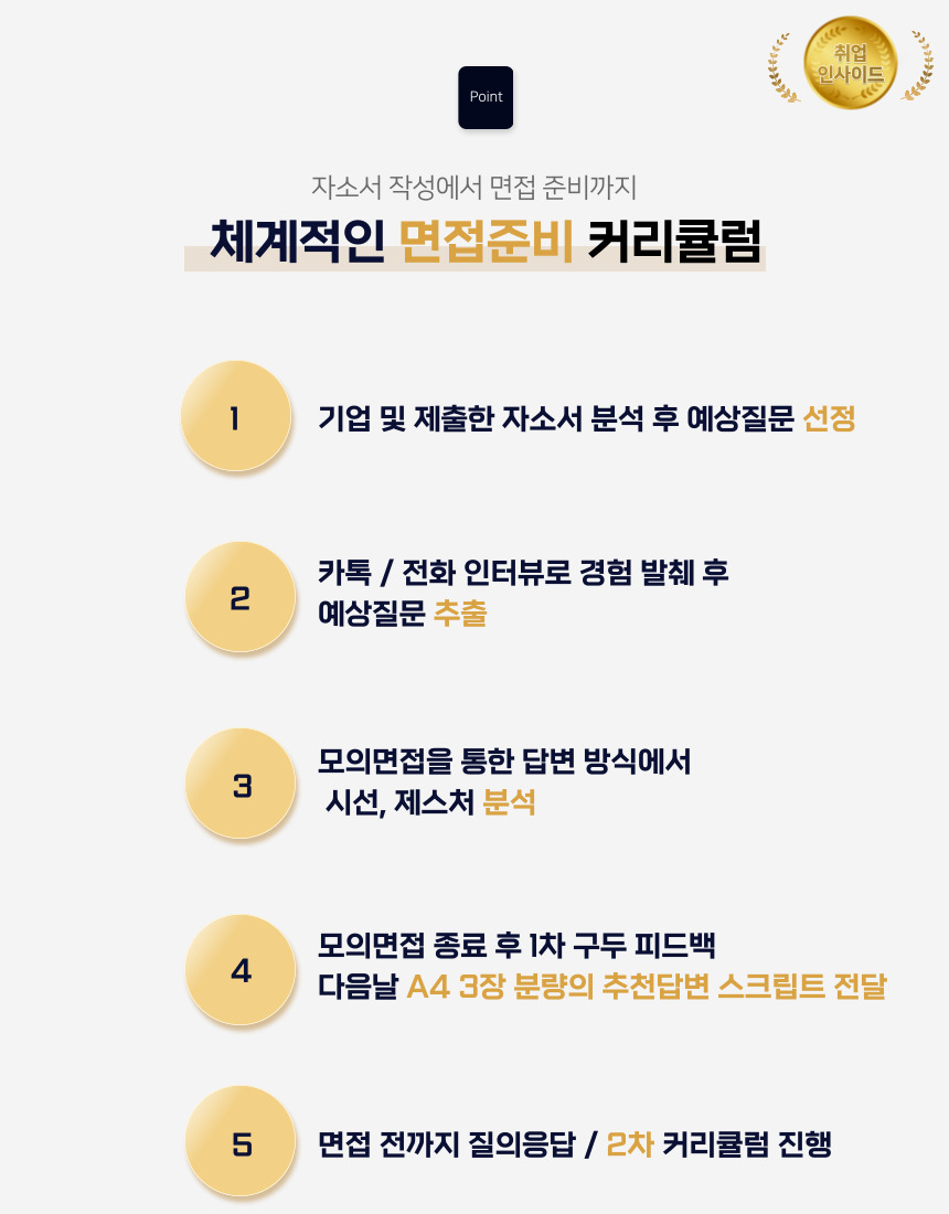 한 번의 컨설팅으로 준비하는 나만의 면접준비 - 취업인사이드 합격코치 | 자소설닷컴