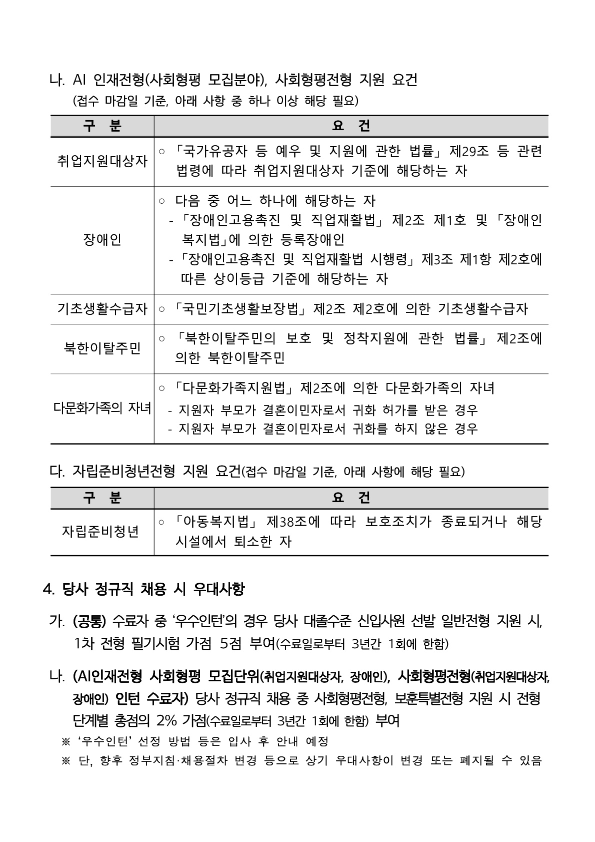 한국수력원자력(KHNP) 2026년도 제2차 체험형 청년인턴 선발